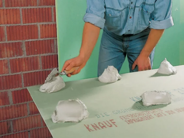 Coller des plaques de plâtre sur la maçonnerie Knauf — free download